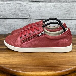 NEW Spenco Footwear Santa Catalina Samba Red Sneaker Women’s Shoe Size 11